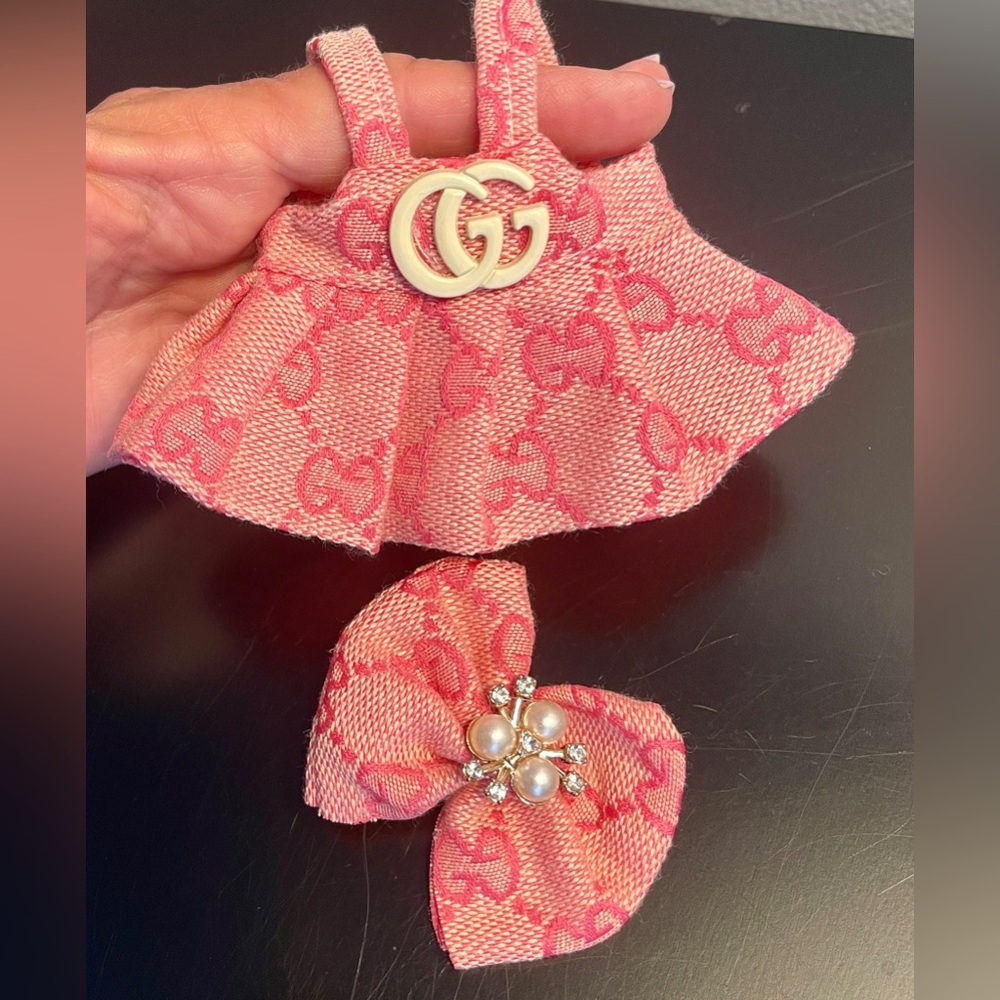 Pop Mart Labubu’s Fancy Dress & Bow Pink
